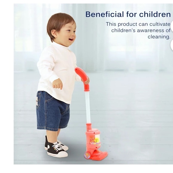 New Children's Electric Vacuum Cleaner with Real Working Function Kids Education - Picture 7 of 7